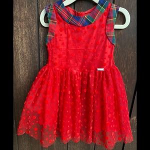 Junior Gaultier Red Tulle Dress